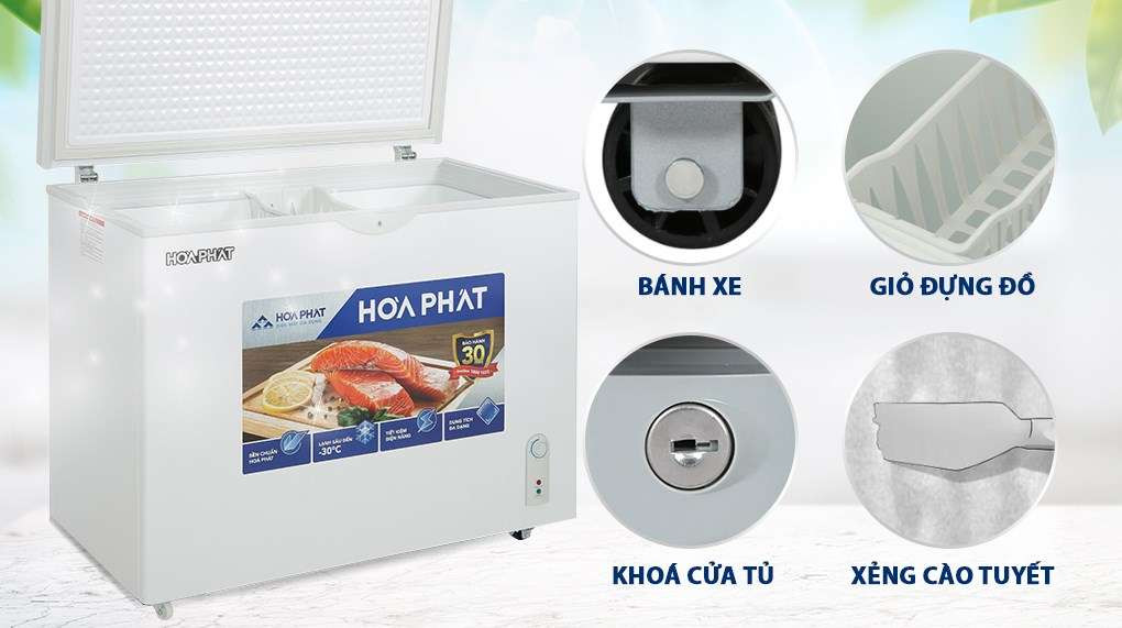 Tủ đông Hòa Phát HPF AD6252