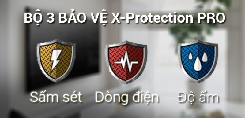 Công nghệ X-Protection PRO trên Smart Tivi Sony 4K 49 inch KD-49X7000F