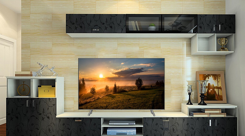 Smart Tivi QLED Samsung 4K 55 inch QA55Q6FN - Thiết kế tối giản