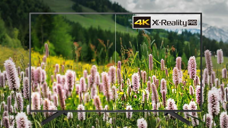 Công nghệ 4K X-Reality Pro trên Smart Tivi Sony 4K 43 inch KD-43X7000F