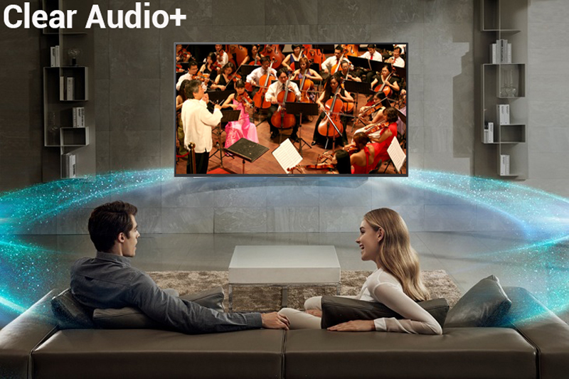 Công nghệ âm thanh Clear Audio+ trên Smart Tivi Sony 4K 43 inch KD-43X7000F