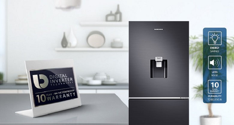 Tủ lạnh Samsung 2 cửa - Công nghệ biến tần kỹ thuật số Digital Inverter tiết kiệm điện hiệu quả