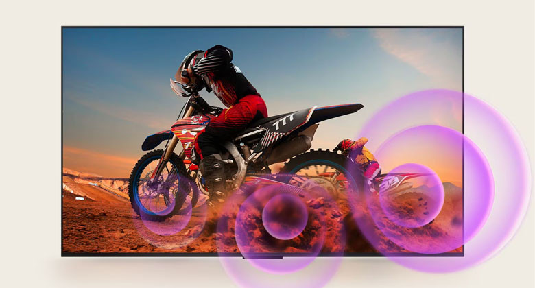 Tivi 55 inch - Nâng tầm thanh âm mạnh mẽ với Dynamic Sound Booster