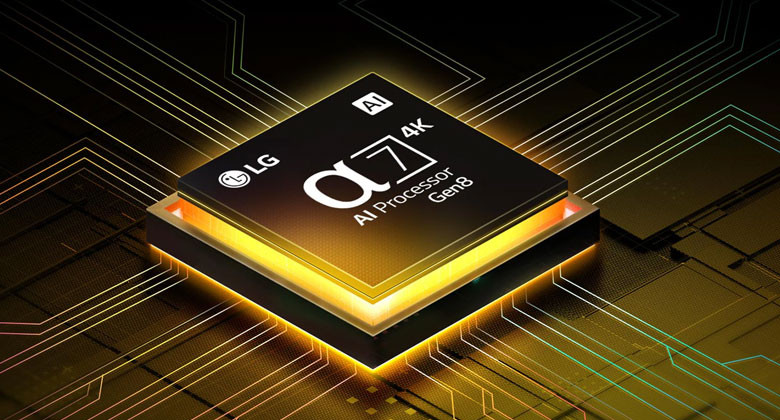 55QNED80ASA - Trải nghiệm Bộ xử lý AI alpha 7 Gen 8 mạnh mẽ và thông minh