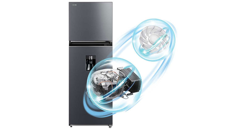 tủ lạnh toshiba inverter 409 lít gr rt535wea pmv 06 mg - Công Nghệ Origin Inverter - Tiết kiệm điện năng