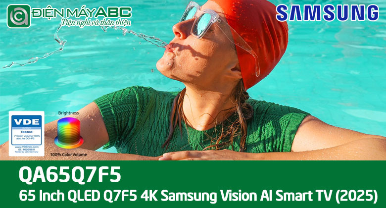 Báo giá tivi samsung 65 inch 65Q7F5 tháng 10 năm 2025