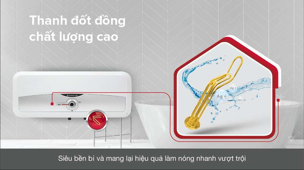 Bình nóng lạnh Ariston SL 2 20 RS AG+ 2.5 FE