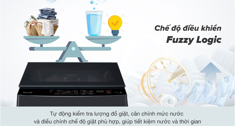 Máy giặt Toshiba 8 kg AW M905BV MK - Công nghệ giặt đặc biệt