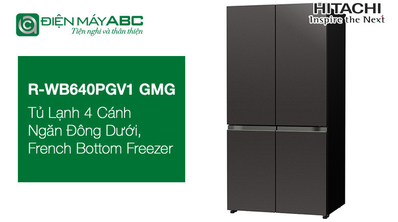 Có nên mua tủ lạnh Hitachi 4 cánh R-WB640PGV1 GMG thời điểm này hay không?