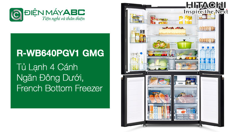 Có nên mua tủ lạnh Hitachi 4 cánh R-WB640PGV1 GMG thời điểm này hay không?