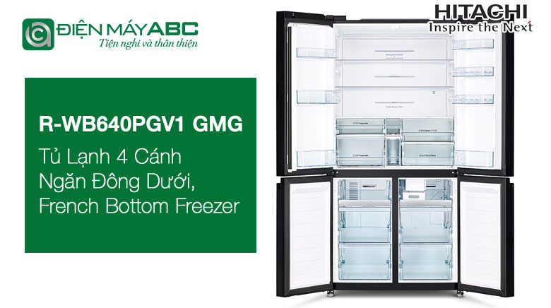 Có nên mua tủ lạnh Hitachi 4 cánh R-WB640PGV1 GMG thời điểm này hay không?