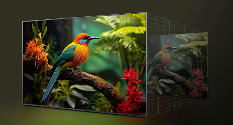 Tivi LG 65QNED70 - 4K Super Upscaling mang độ chân thực đến trong từng khung hình