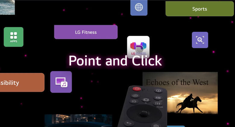 LG 65QNED70 - AI Magic Remote giúp hoàn thiện trải nghiệm AI