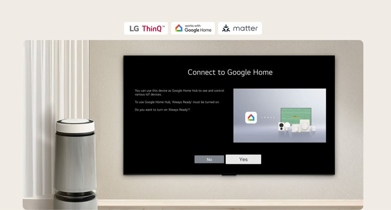 Tivi LG QNED70 - Home Hub, nền tảng toàn diện cho nhà thông minh