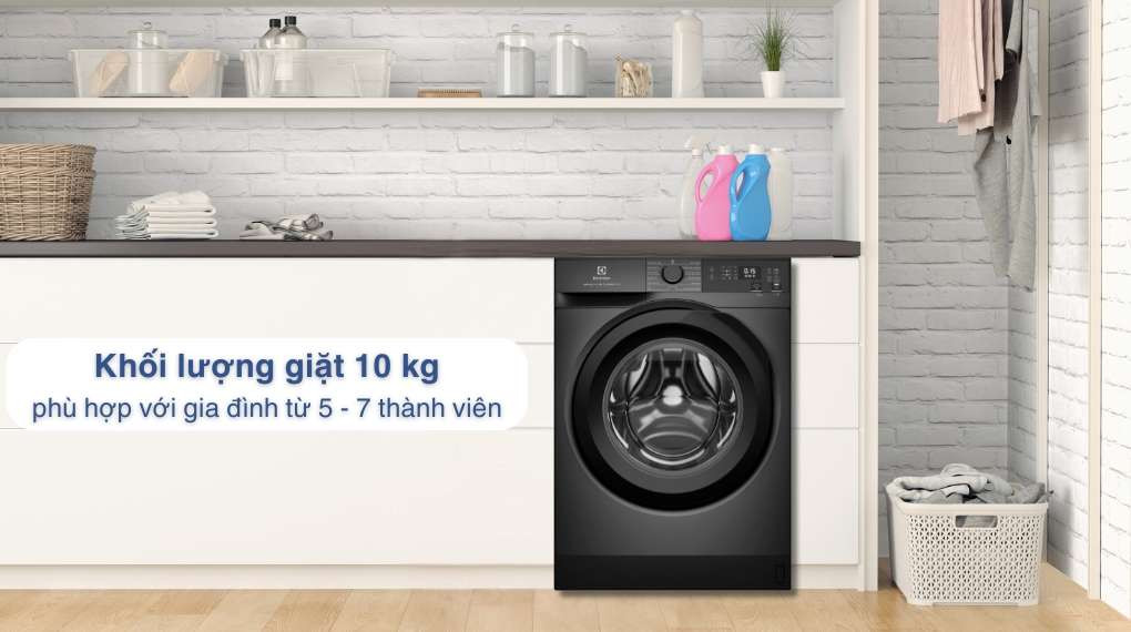 Máy giặt Electrolux 10 kg EWF1024D3SC - Khối lượng giặt và chương trình