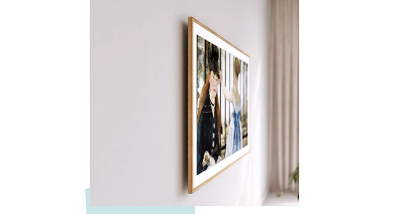 Tivi the frame Samsung 4K 65 inch QA65LS03F - Dễ dàng lắp đặt trên tường với giá treo sát tường