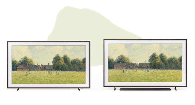Tivi Samsung 65 inch QA65LS03F - Chân đế điều chỉnh độ cao