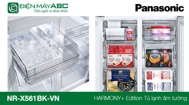 Có nên mua tủ lạnh Panasonic âm tường Harmony+ Edition NR X561BK VN hay không?