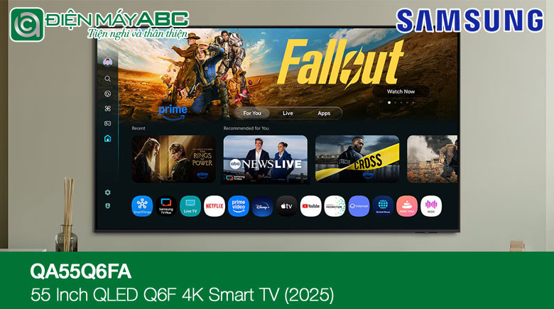 Đánh giá tivi 4K Samsung 55 inch QA55Q6FA có đang mua hay không?