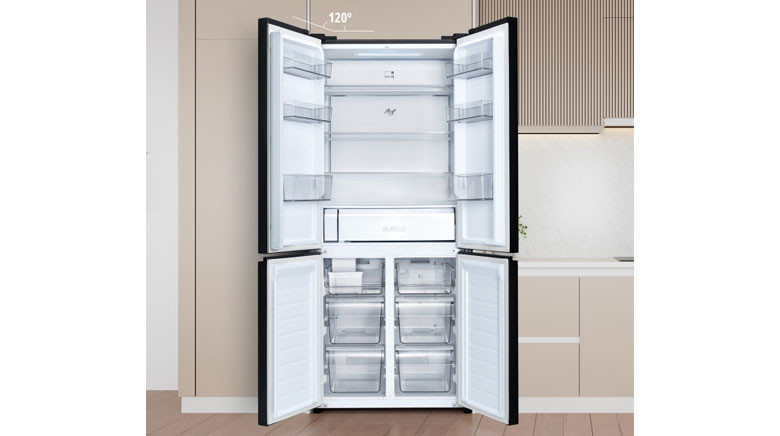 tủ lạnh panasonic inverter 510 lít multi door nr x561bk vn - Tối ưu không gian - Tối đa tiện ích