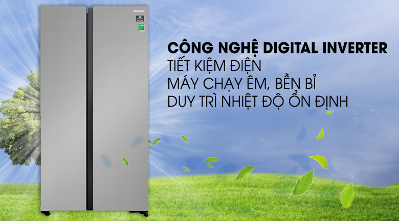Tủ lạnh Samsung 2 cửa - Công Nghệ Digital Inverter mang đến khả năng tiết kiệm điện hiệu quả