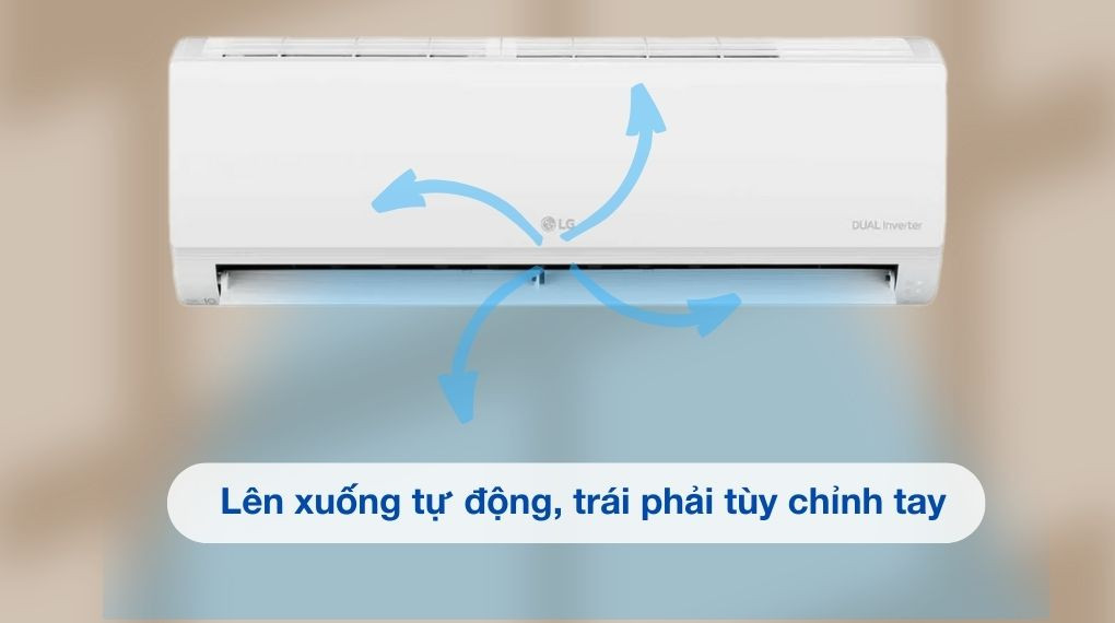LG IEC12G2 - Cơ chế thổi gió