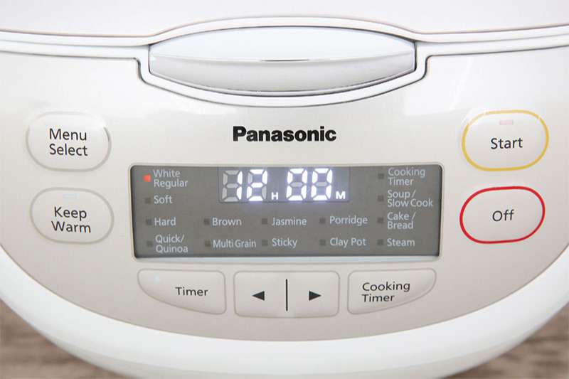 Menu nấu tự động da dạng - Nồi cơm điện tử Panasonic 1.8 lít SR-CP188NRA