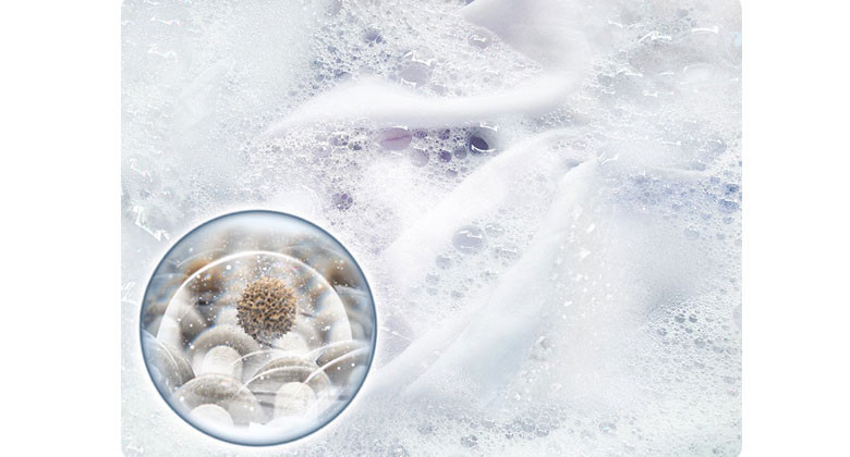 Máy giặt Samsung thông minh - Chế độ ngâm Bubble Soak