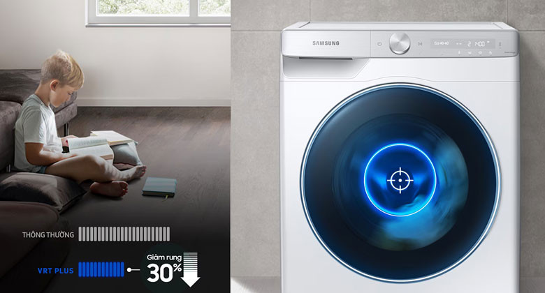 Máy giặt Samsung 12kg - Giảm rung ồn VRT Plus™