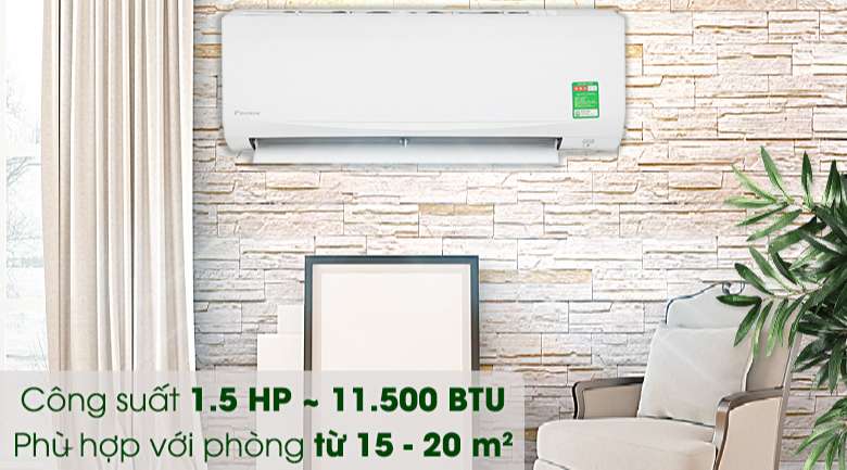 Điều hòa Daikin FTF35UV1V - Thiết kế phẳng, đường cong mềm mại đem lại sự sang trọng