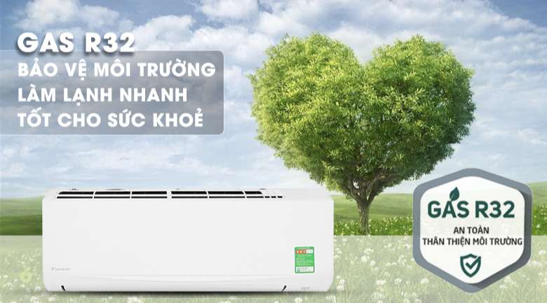 Làm lạnh nhanh, bảo vệ môi trường với Gas R-32