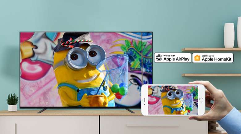 Android Tivi OLED Sony 4K 55 inch KD-55A8H - Apple HomeKit/Apple AirPlay