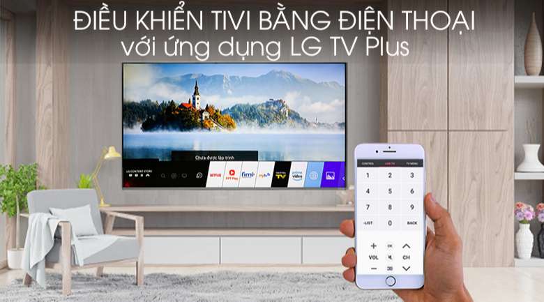 Smart Tivi LG 4K 65 inch 65UN7400PTA - LG TV Plus