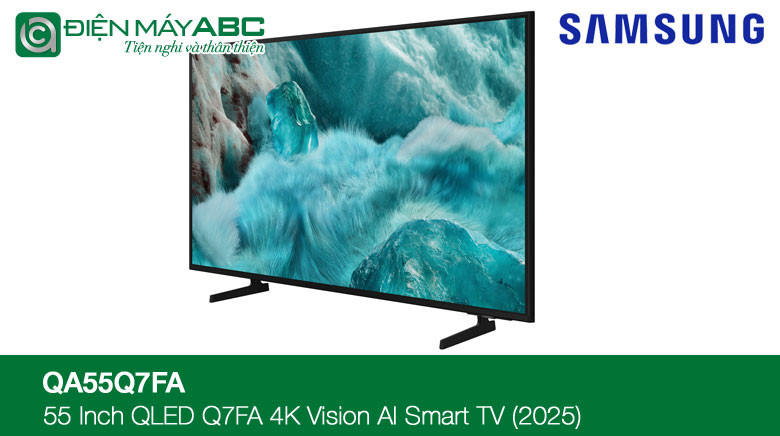 Tivi Samsung 55 inch 2025 QA55Q7FA giá bao nhiêu tháng 10 năm 2025?