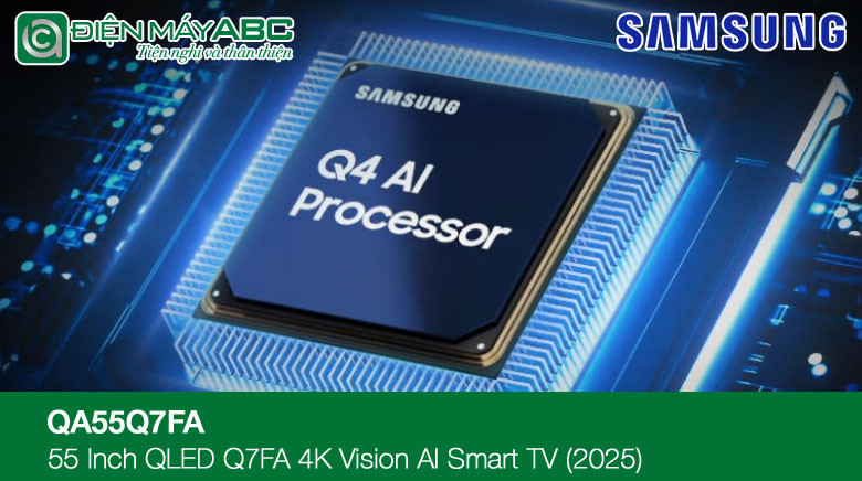 Tivi Samsung 55 inch 2025 QA55Q7FA giá bao nhiêu tháng 10 năm 2025?