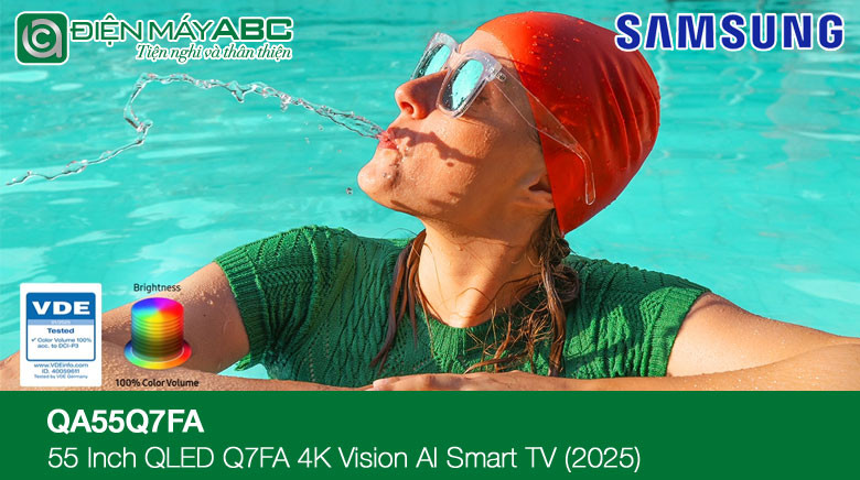 Tivi Samsung 55 inch 2025 QA55Q7FA giá bao nhiêu tháng 10 năm 2025?
