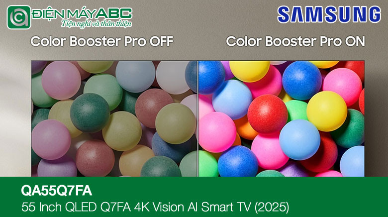 QA55Q7FA tivi Samsung 55 inch có bluetooth không? Có nên mua không?