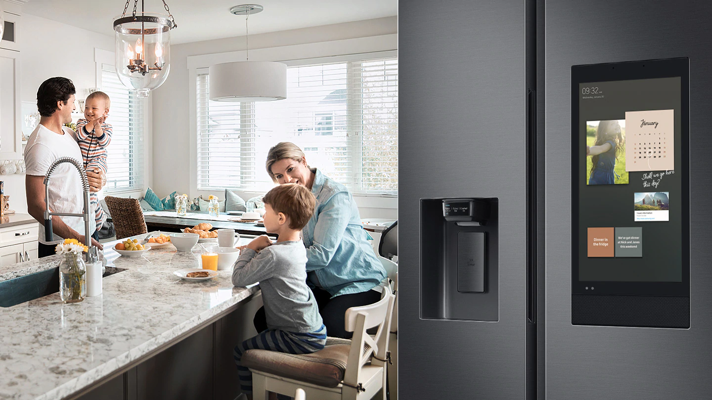 Tủ lạnh Samsung Inverter 660 lít RS64T5F01B4/SV - Family Hub™