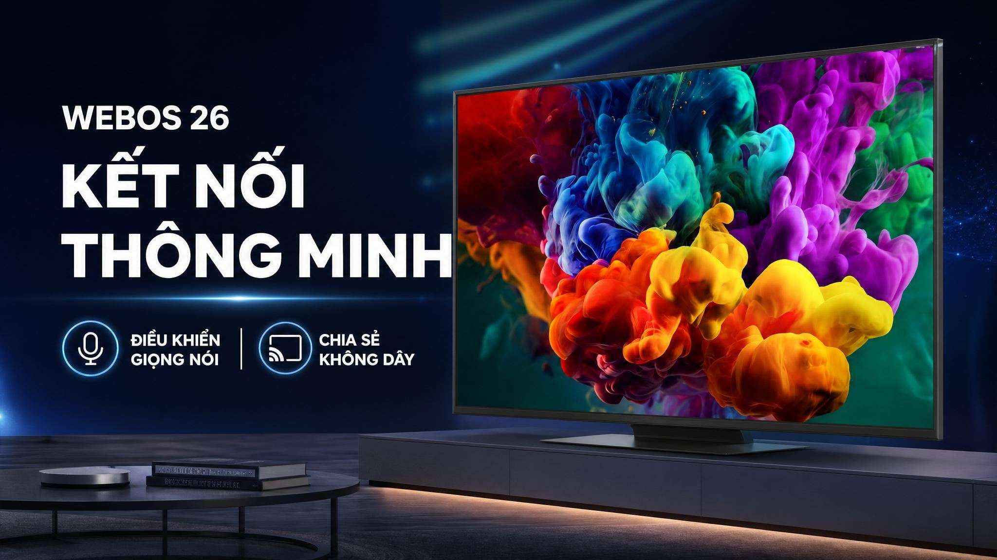 Tivi LG 55 inch - webOS 26 và tính năng kết nối thông minh