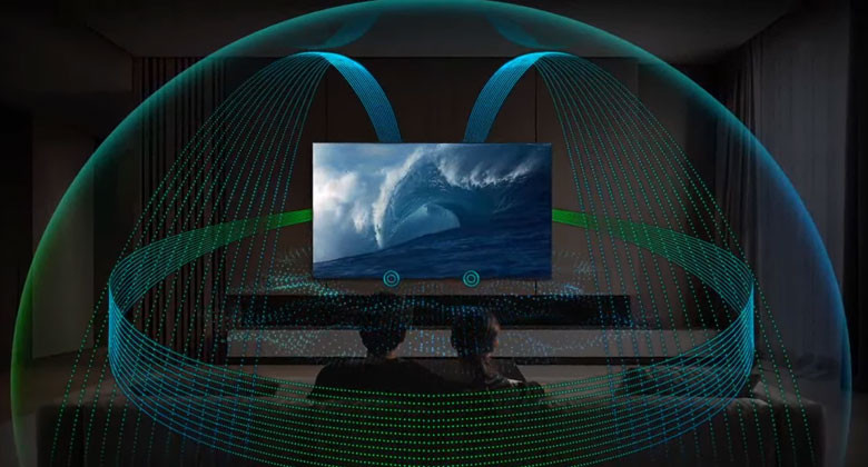 Tivi Samsung QN85F - Công nghệ Dolby Atmos®