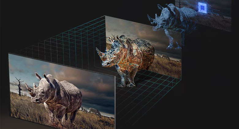 Tivi Samsung 65 inch Neo QLED - Công nghệ Real Depth Enhancer