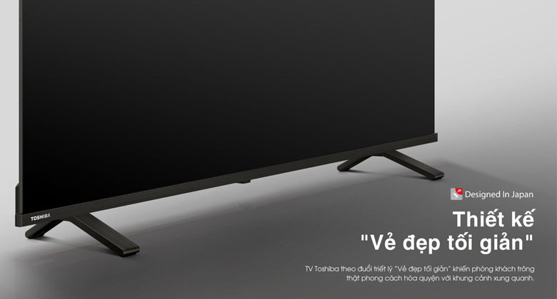 Toshiba 43 inch - Thiết kế 