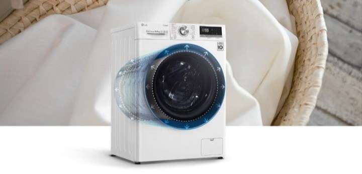 Máy giặt LG FV1409S3W Inverter 9 kg - Kích thước lồng giặt lớn hơn