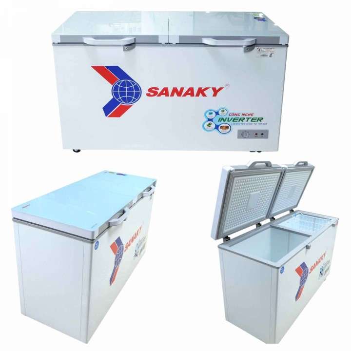 Tủ đông Sanaky 260 lít VH-3699W4KD 2 ngăn