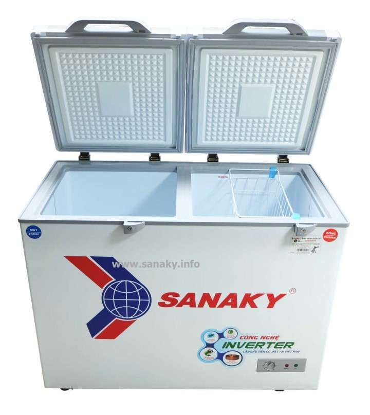 Tủ đông Sanaky 220 lít VH-2899W4K 2 ngăn