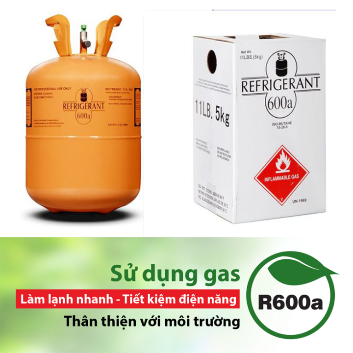 gas R600a - Tủ đông Sanaky 235 lít VH2899A4KD