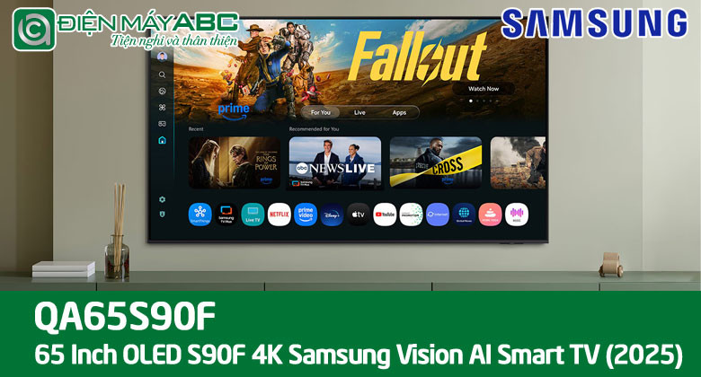 Đánh giá tivi Samsung 65 inch OLED QA65S90F có gì mới, có nên mua không?