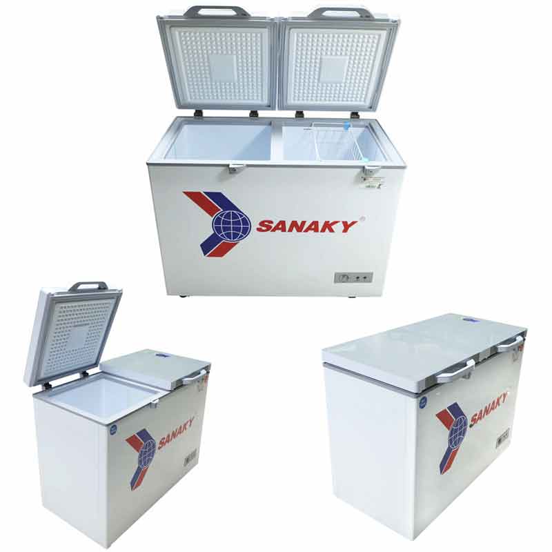 Tủ đông Sanaky 195 lít VH-2599W2KD 2 ngăn