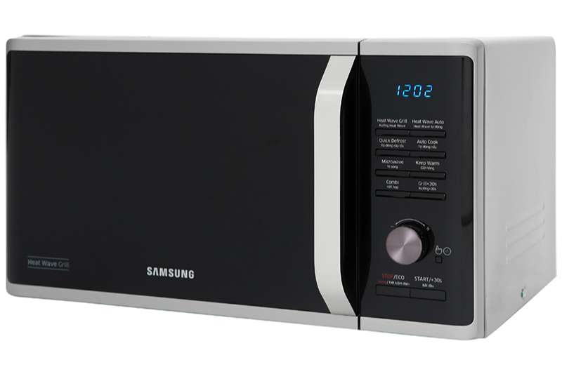 Lò vi sóng Samsung MG23K3575AS/SV 23 lít thiết kế sang trọng, màu sắc trang nhã