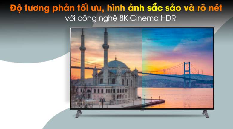 Smart Tivi NanoCell LG 8K 75 inch 75NANO95TNA - 4K Cinema HDR